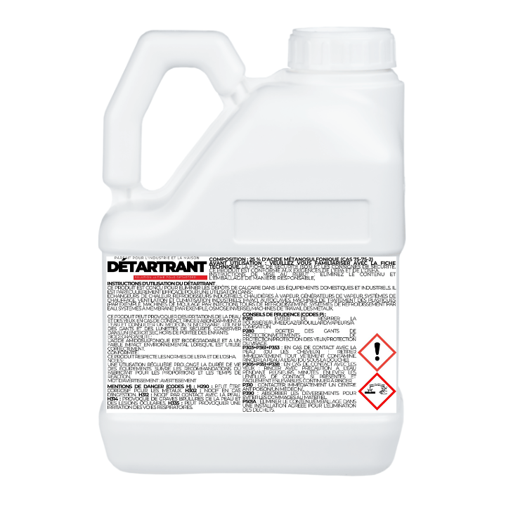 Détartrant Liquide – Puissant Éliminateur de Calcaire pour Machines à Café, Bains à Remous, Chaudières et Équipements Industriels - Chemikal Polska Paweł Jagieniak