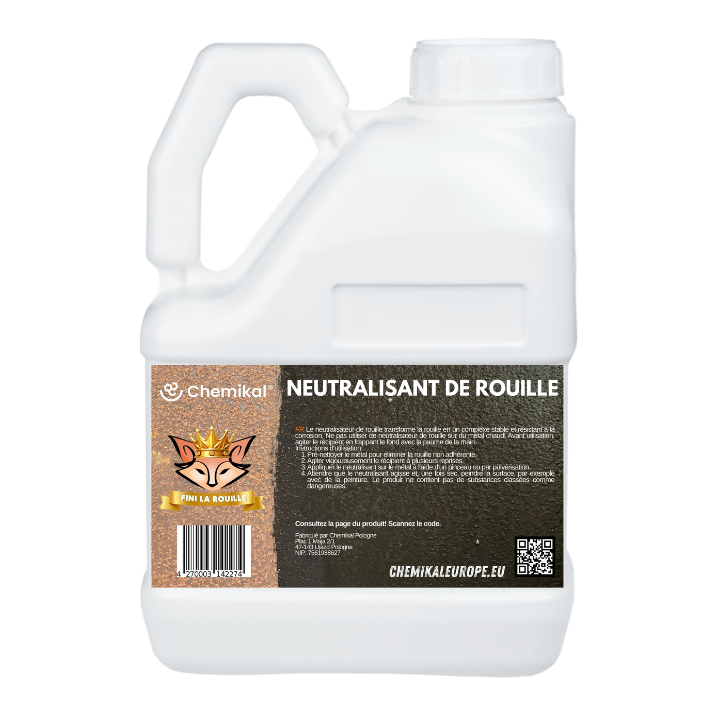 Convertisseur de Rouille & Neutralisant – Votre Défense Contre la Corrosion